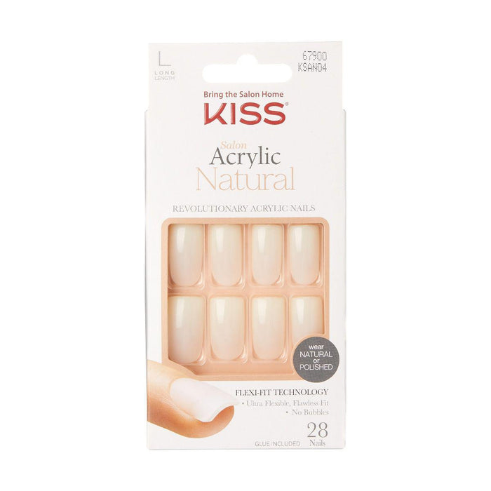 KISS Salon Acrylic Natural Nails - Object of Desire