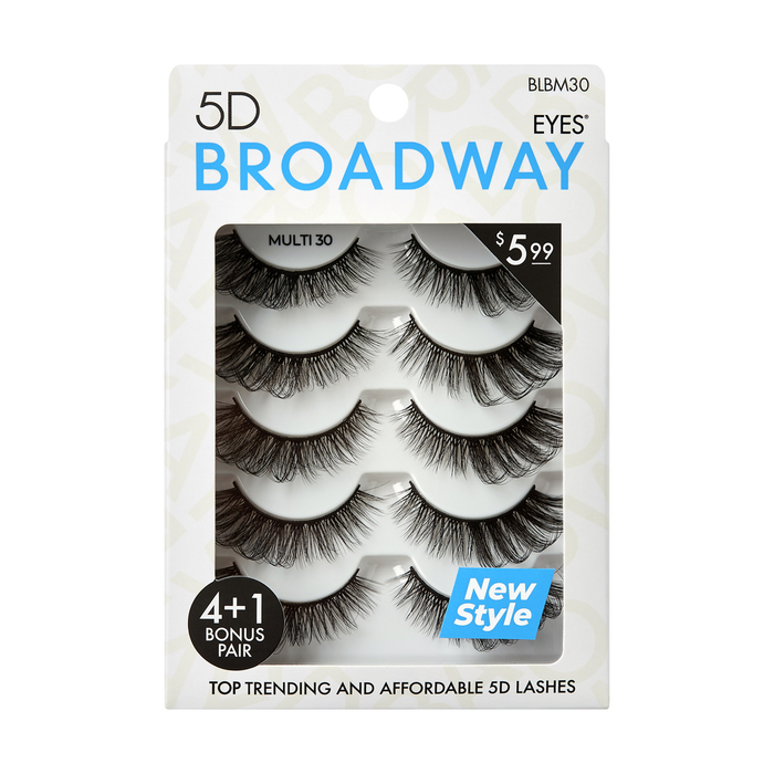 Broadway 5D Lash Multi Pack - 30