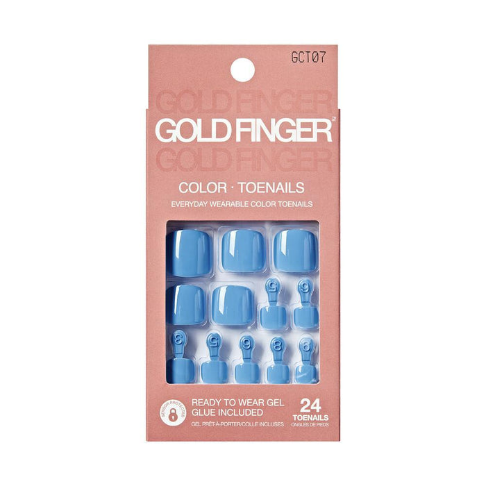 Gold Finger Solid Colors Toenails - Aspiration