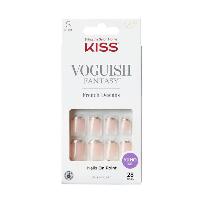 KISS Voguish Fantasy French Nails - Bisous