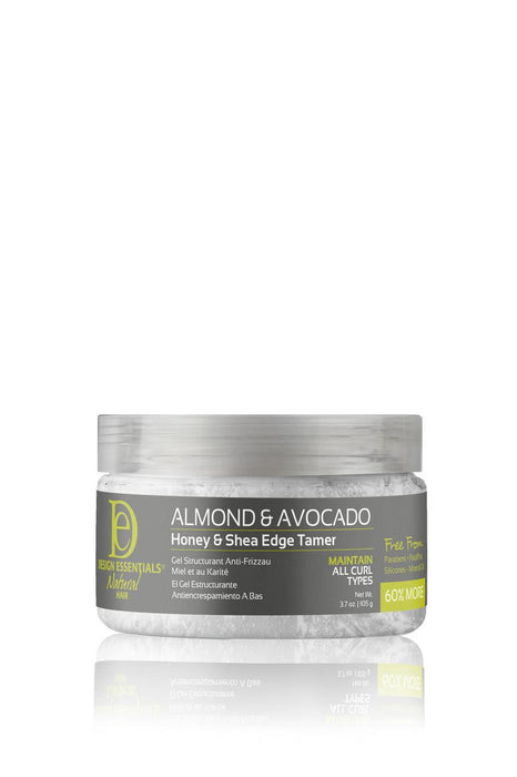 DESIGN ESSENTIALS Almond & Avocado Honey & Shea Edge Tamer 3.7oz
