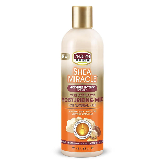 African Pride Shea Moisture Silky Curls Moisturizer 12oz