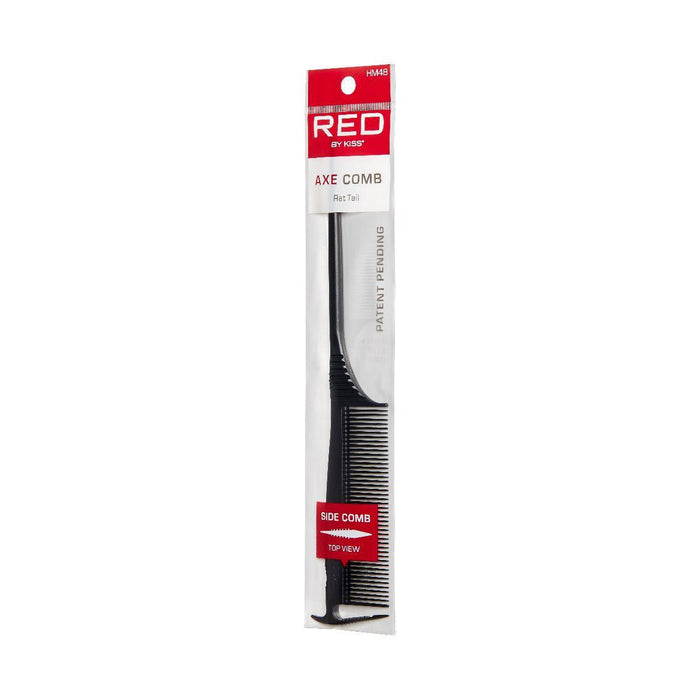 RED by KISS Axe Parting Comb - Rat Tail