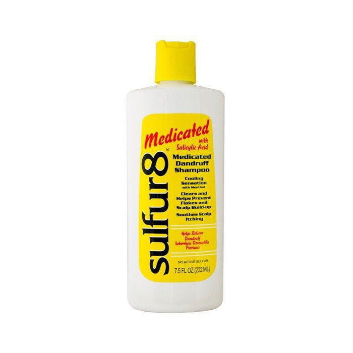 Sulfur 8 Medicated Dandruff Shampoo with Salicylic Acid 7.5oz