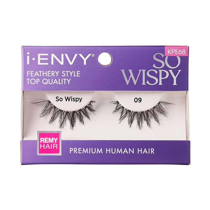 i-ENVY by KISS So Wispy Premium Human Hair Lashes - #09