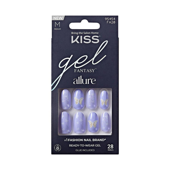 KISS Gel Fantasy Allure Nails - Waves