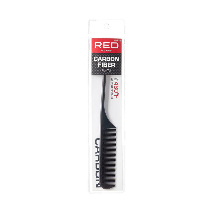 RED by KISS Carbon Fiber Rat Tail Comb
