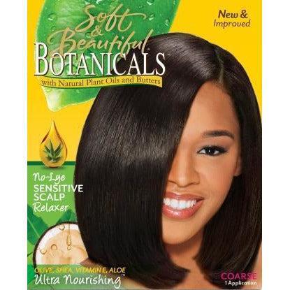 Soft & Beautiful Botanicals No Lye Relaxer - Coarse