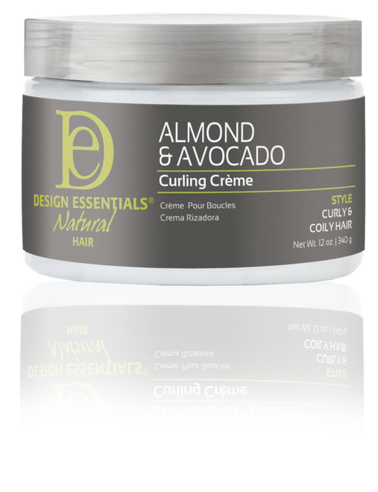 Design Essentials Almond and Avocado Curling Creme 12oz