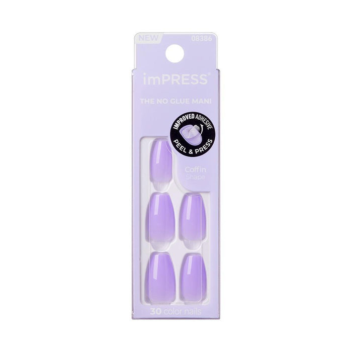 KISS imPress Color Nails - Lavender Jello