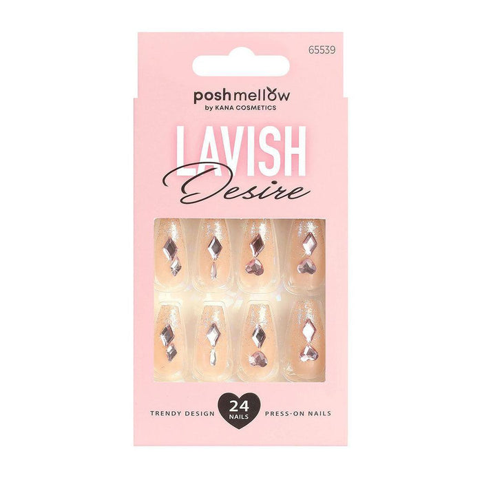 Poshmellow Press-On Nails - Lavish Desire 539