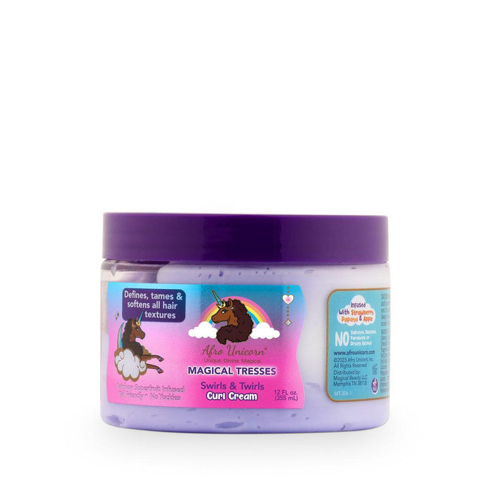 Afro Unicorn Swirls and Twirls Curl Cream 12oz