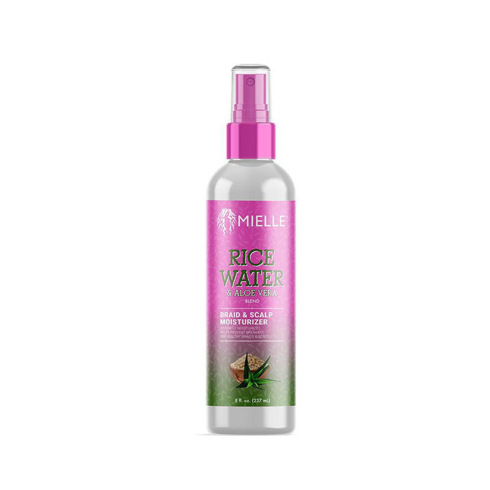 Mielle Rice Water & Aloe Vera Braid & Scalp Moisturizer 8oz