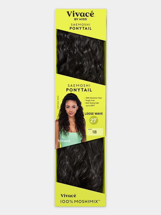 Vivace by KISS Saemoshi Ponytail - Loose Wave 27"