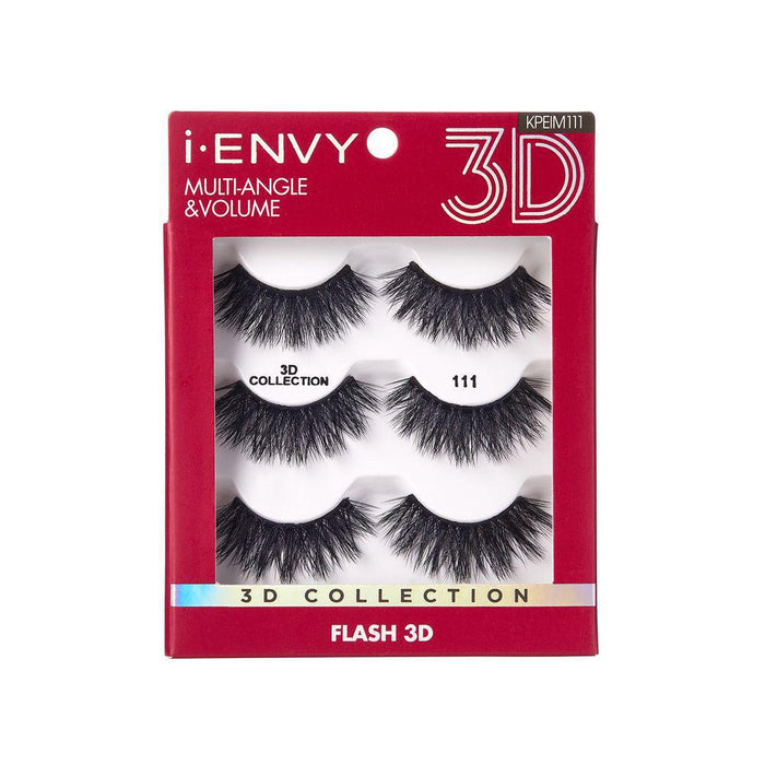 i-ENVY KISS 3D Lashes Multi Pack - #111