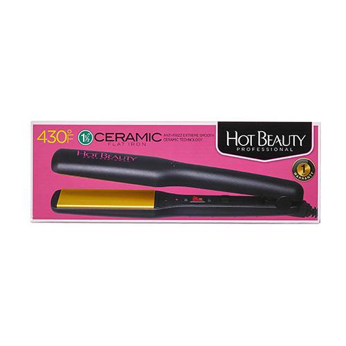 Hot Beauty Ceramic Flat Iron 1.5"