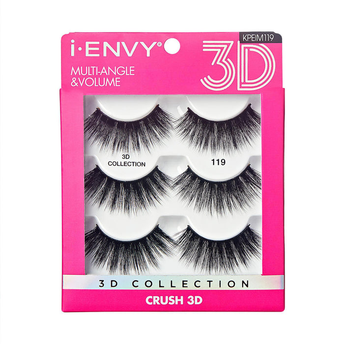 i-ENVY by KISS 3D Lashes Multi Pack - #119