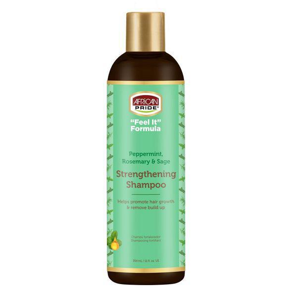 African Pride Feel It Strengthening Shampoo 12oz