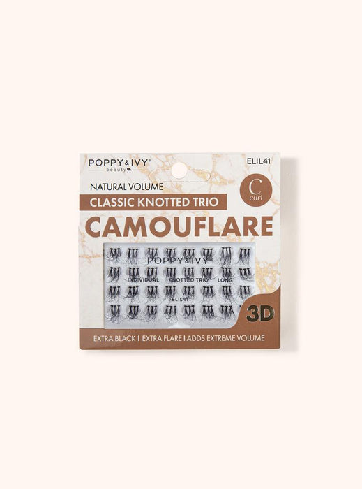 Absolute New York Camouflare Classic Knotted Trio Individual Lash - Long