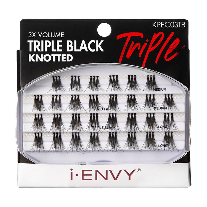 i-ENVY by KISS Triple Black Trio Lashes - Medium & Long