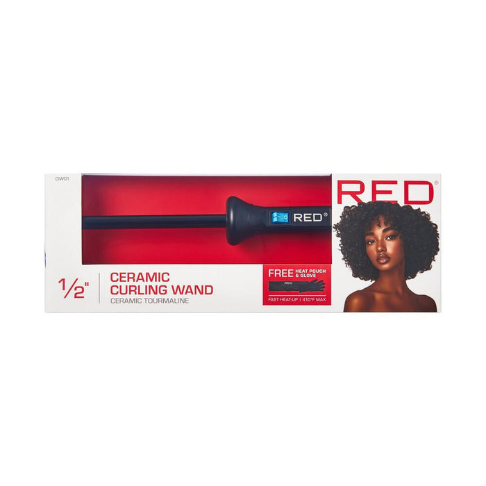 RED by KISS Ceramic Curling Wand - 1/2"