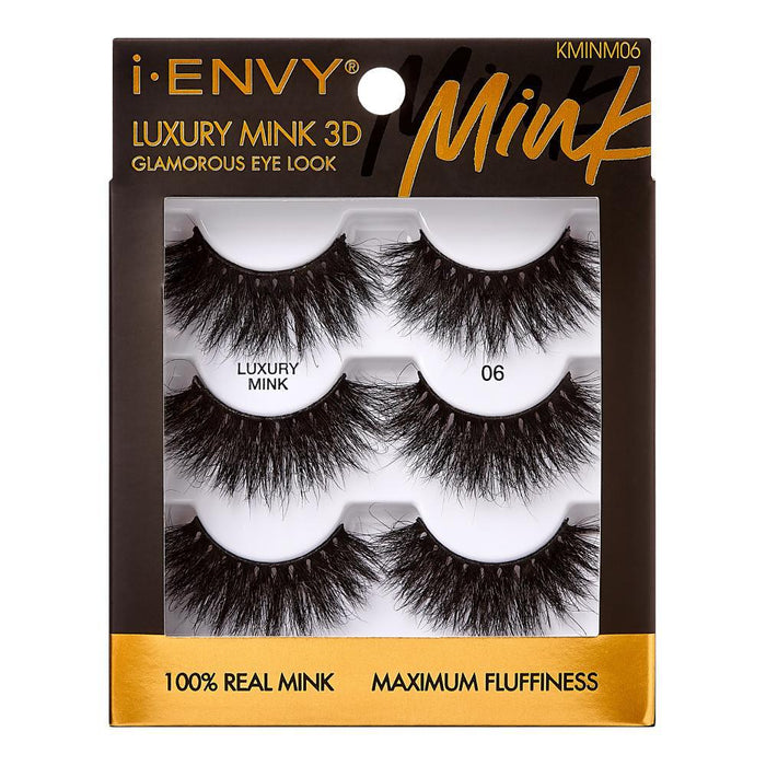 i-ENVY by KISS Luxury Mink Lashes Multi Pack - #06
