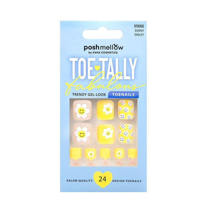 Poshmellow Toe Tally - Sunny Smiley