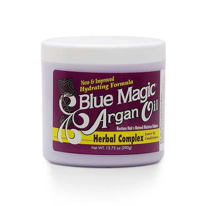 Blue Magic Argan Oil Herbal Complex Leave In Conditioner 13.75oz