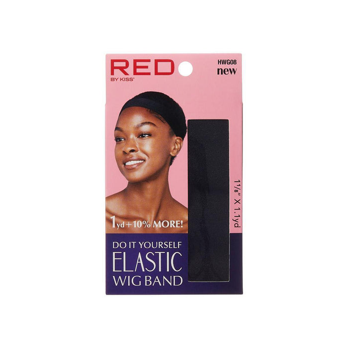 RED by KISS Regular Elastic Wig Band - Black