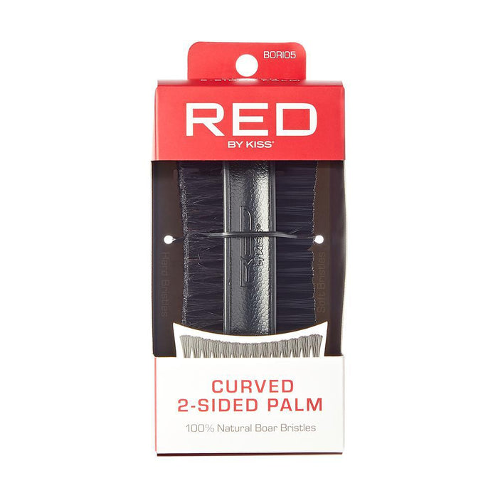 RED by KISS Curved 2 Sided Palm Boar Brush