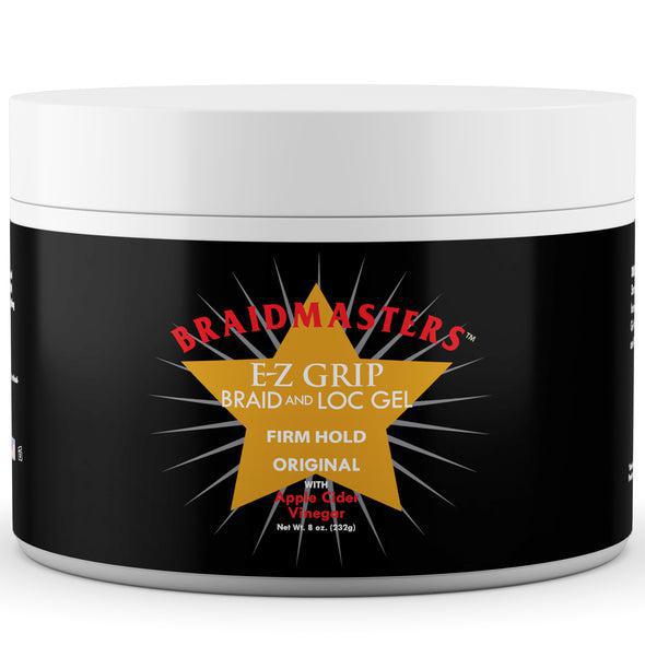 BraidMasters E-Z Grip Braid and Loc Gel - Original with Apple Cider Vinegar 8oz