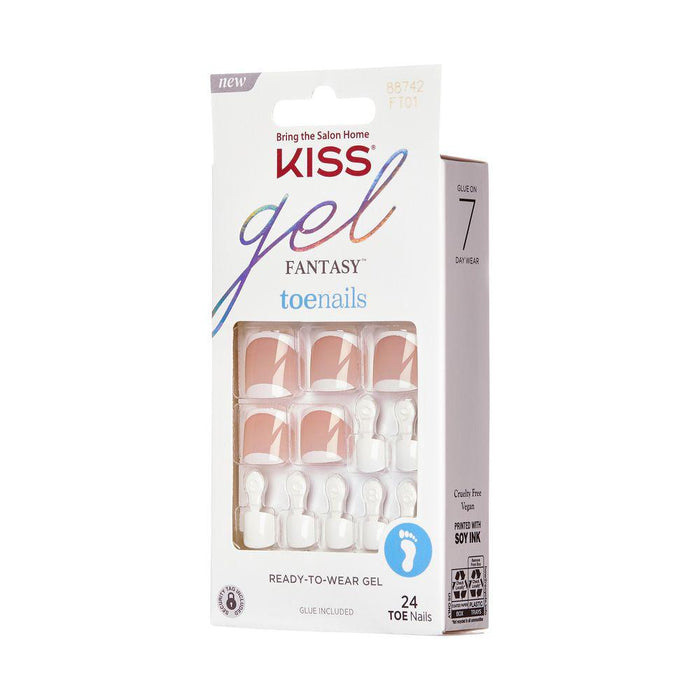 KISS Gel Fantasy Toenails - Walk a Mile In