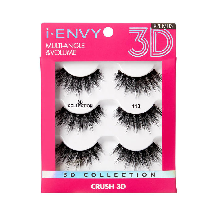 i-ENVY by KISS 3D Lashes Multi Pack - #113