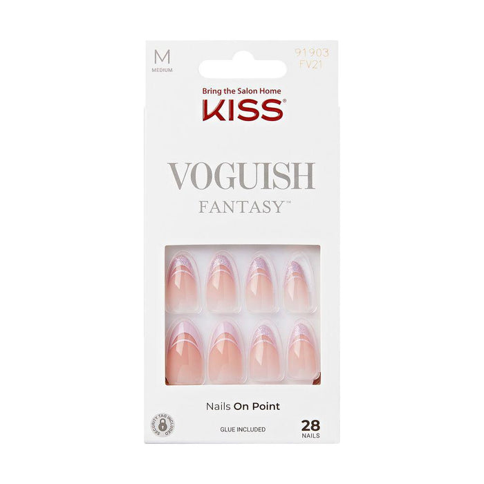 KISS Voguish Fantasy French Nails - Rainy Night