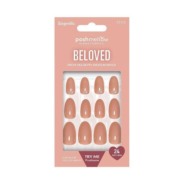 Poshmellow Press-On Nails - Gingerella