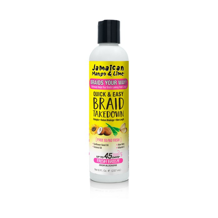 Jamaican Mango & Lime Braids Your Way Quick & Easy Braid Takedown 8oz