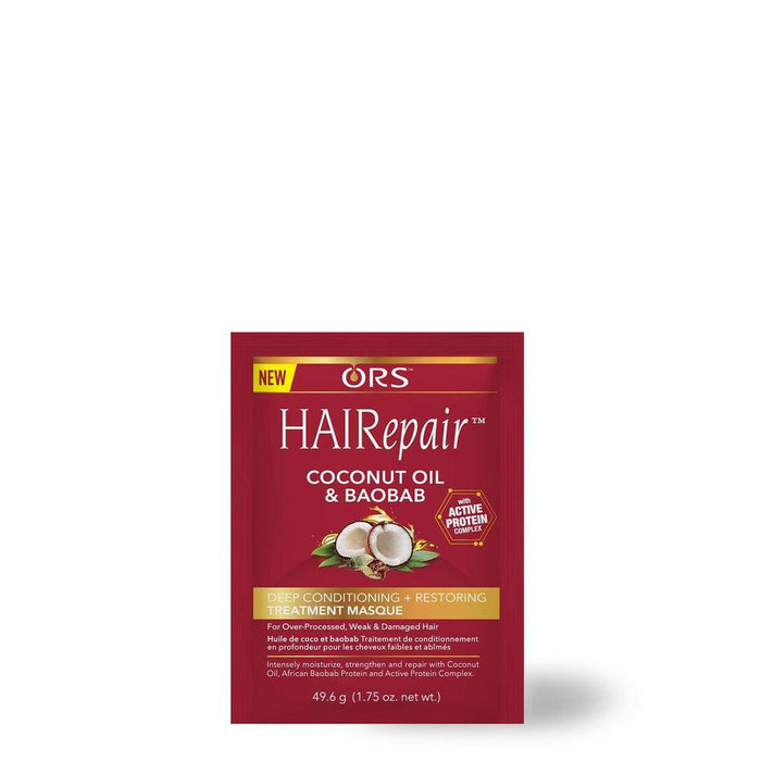 ORS HAIRepair Coconut Oil & Baobab Deep Conditioning and Restoring Treatment Masque Packet 1.75oz
