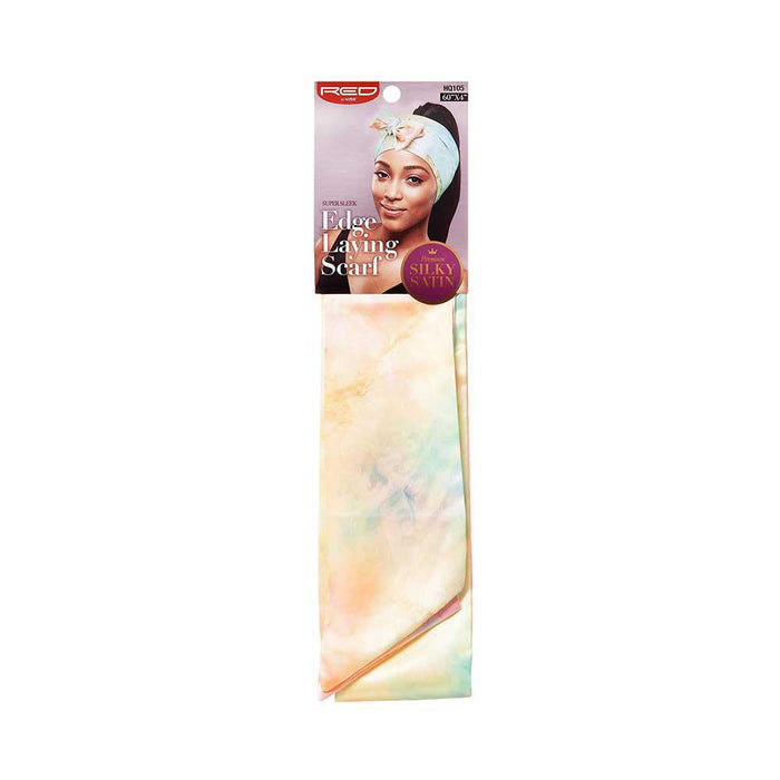 RED by KISS Silky Satin Edge Laying Scarf - Tie Dye