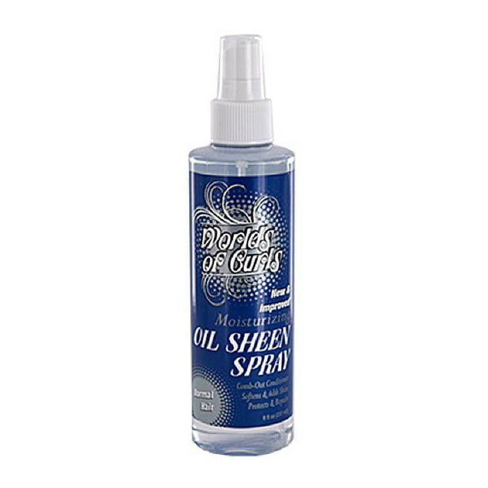 Worlds of Curls Comb Out Conditioner & Oil Sheen 8oz - Regular