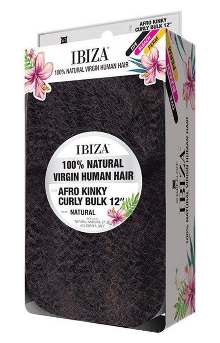 Ibiza Afro Kinky Curly Bulk 12"