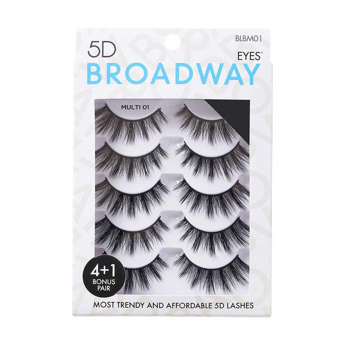 Broadway 5D Lash Multi Pack - 01