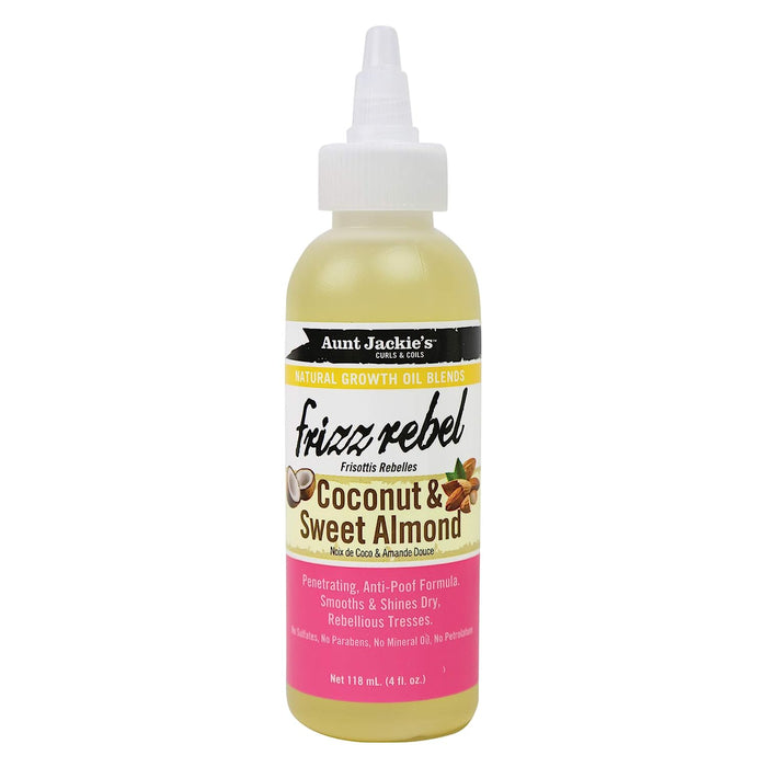 Aunt Jackie's Coconut and Sweet Almond Frizz Rebel Growth Oil