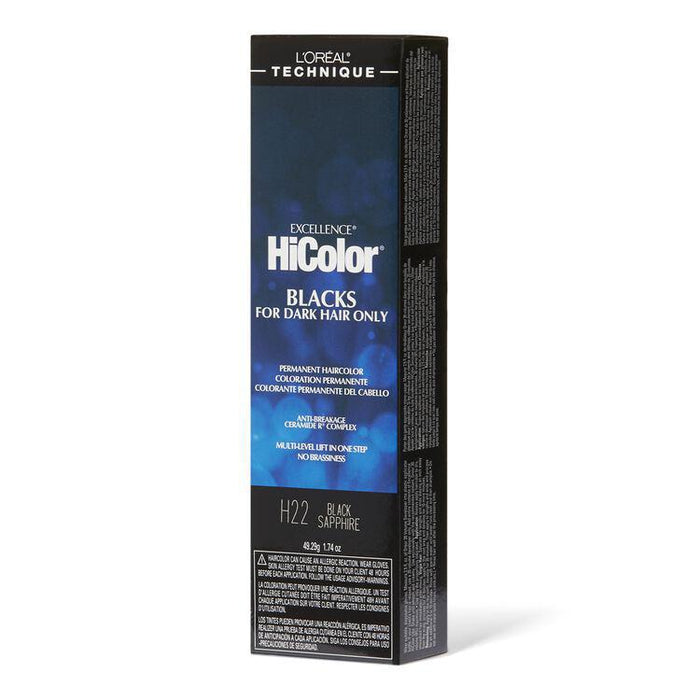 L'Oreal Excellence HiColor 1.74oz - H22 Black Sapphire