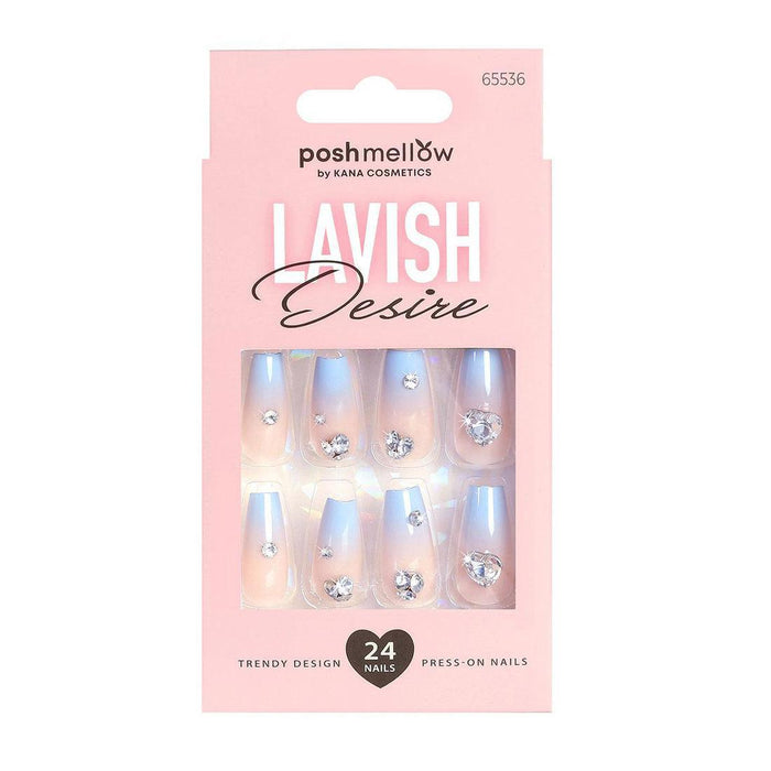 Poshmellow Press-On Nails - Lavish Desire 536