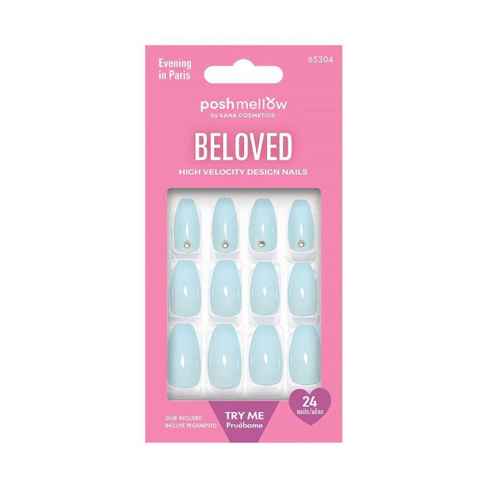 Poshmellow Press-On Nails - Evening In Paris