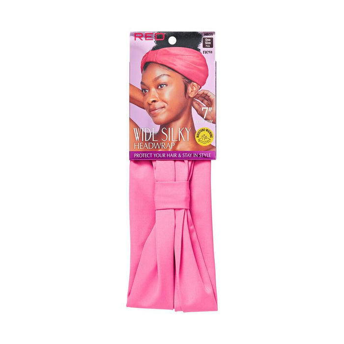 RED by Kiss Wide Silky Headwrap - Pink