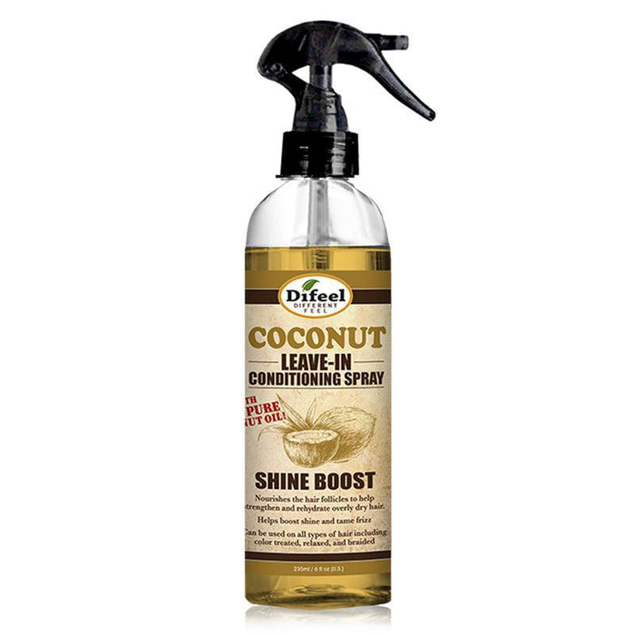 Difeel Coconut Leave-In Conditioning Spray 6oz