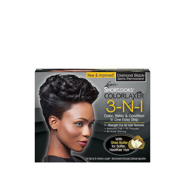 Luster's Shortlooks Colorlaxer - Diamond Black