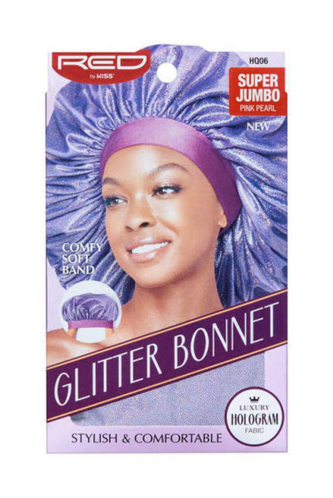 RED by KISS Super Jumbo Glitter Bonnet - Purple Pearl