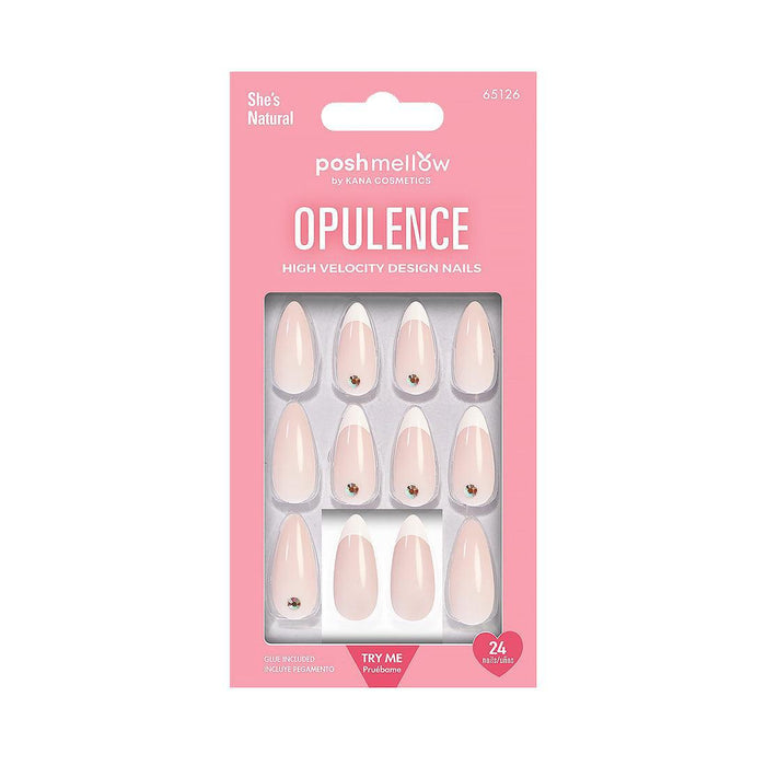 Poshmellow Press-On Nails - She's Natural